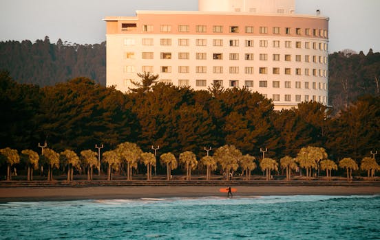 Hotels Hosting Sunrise Tai Chi by the Waves