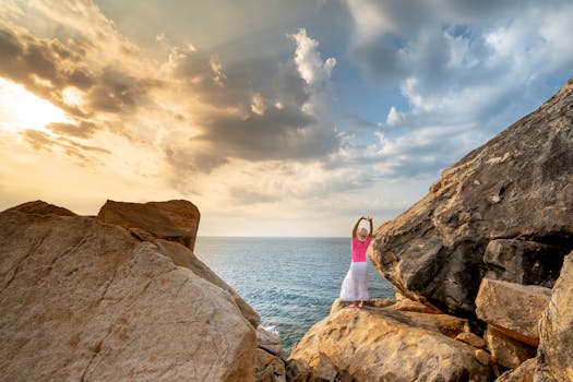 Hotels Hosting Sunset Yoga Over Cliff Oceans