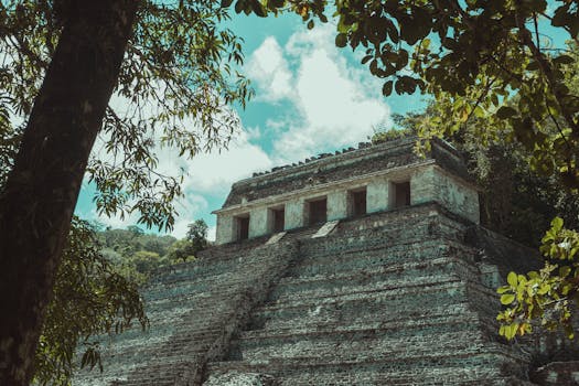 Hotels Surrounded by Ancient Mayan Temples