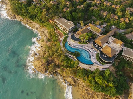 Villas Built Into Natural Ocean Pools