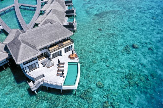 Villas Hosting Floating Spa Domes