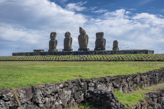 Villas Surrounded by Ancient Iconic Monuments